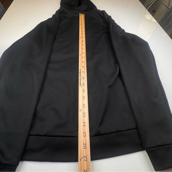 SOLD !!!!!!  Medium Black Sphere Max Therma Hoodie DRI FIT Fleece Full Zip - Picture 6 of 12